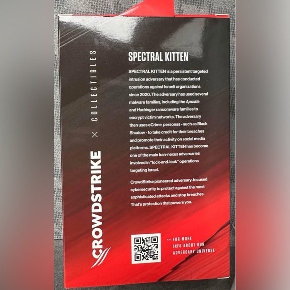 Crowdstrike Spectral Kitten Action Figure - NEW - Picture 4 of 4